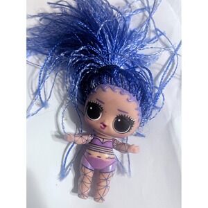 LOL Surprise Doll Purple Outfit Blue Sparkle Hair MGA Entertainment Toy